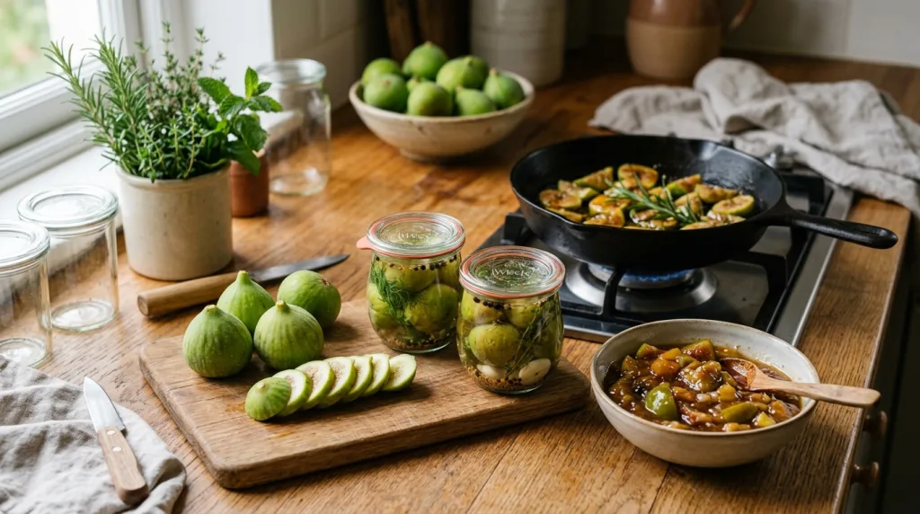 découvrez des recettes savoureuses et des astuces anti-gaspillage pour cuisiner des figues pas mûres et éviter le gaspillage alimentaire.