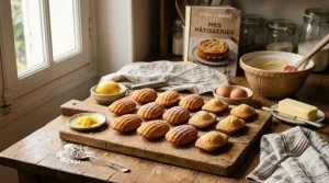 découvrez la recette facile et gourmande des biscuits madeleines de cyril lignac, un délice moelleux à tester absolument pour vos pauses sucrées.