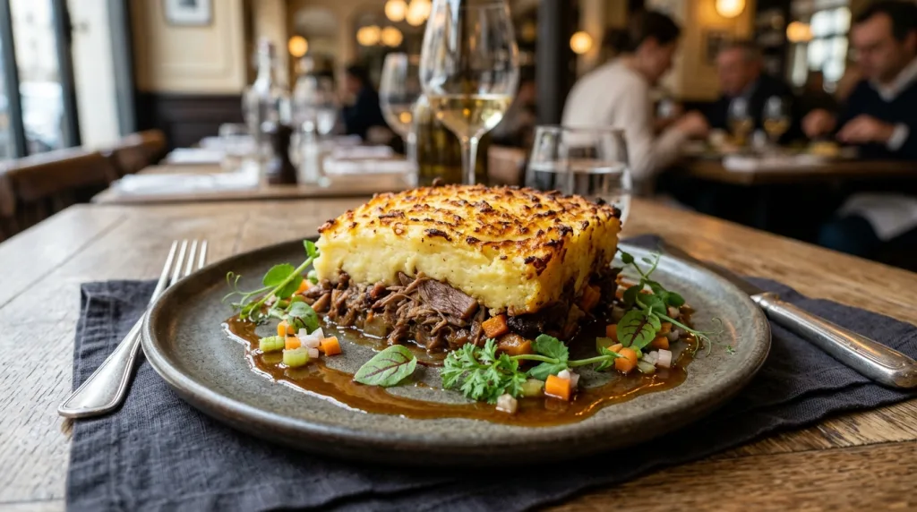 découvrez la recette du parmentier de canard façon ducasse, un plat classique revisité avec élégance et saveurs raffinées, parfait pour impressionner vos convives.