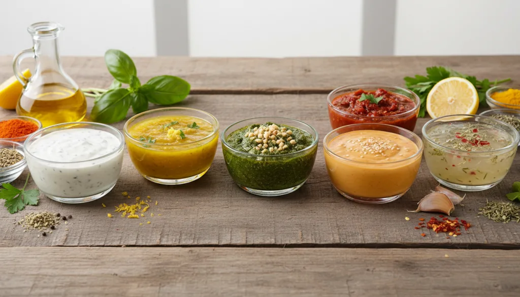 découvrez les 6 meilleures recettes de vinaigrettes pour sublimer vos salades de pâtes. faciles et savoureuses, elles apportent fraîcheur et goût à vos plats d'été.