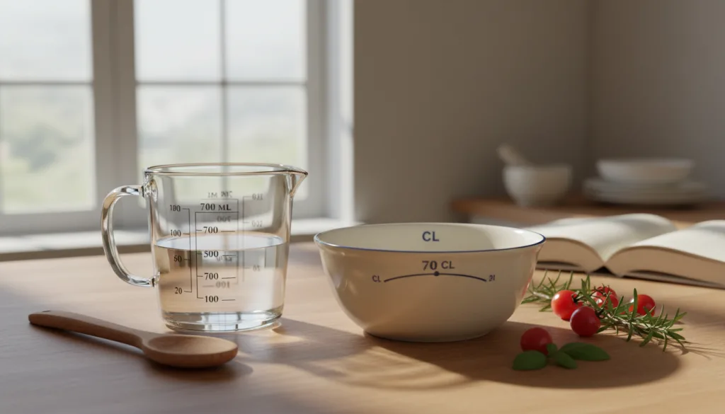 découvrez comment convertir facilement 700 ml en cl pour réussir toutes vos recettes sans erreur de mesure.